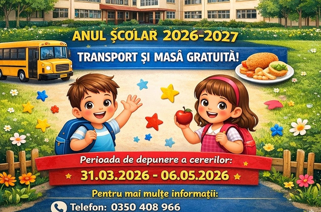 Image for Înscrieri pentru Clasa Pregătitoare 2026-2027